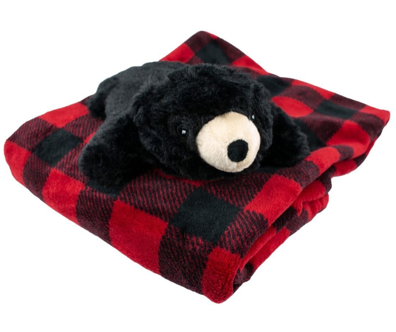 Tall Tails Bear & Blanket Gift Set