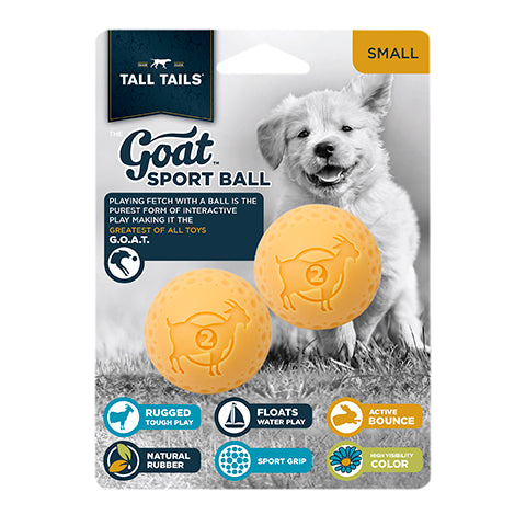 Tall Tails GOAT Sport Ball Small 2 Pack