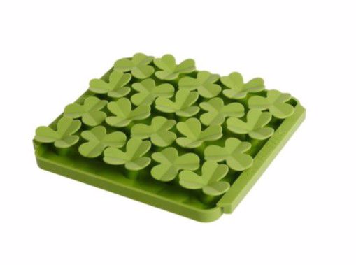 Tall Tails Green Clover 3D Silicone Foraging Mat