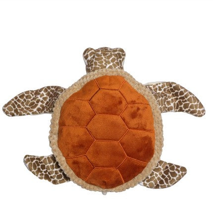 Tall Tails 10in Sea Turtle Interactive Dog Toy