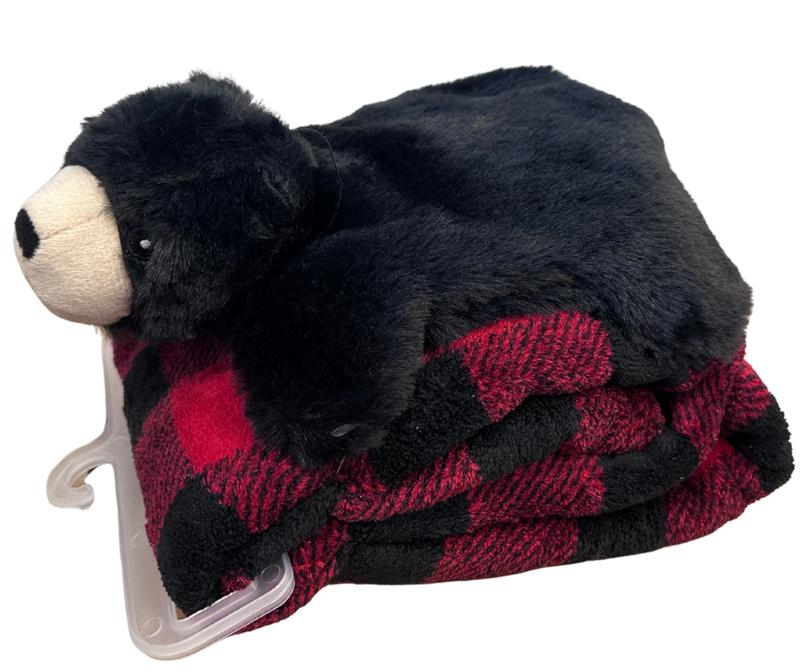 Tall Tails Bear & Blanket Gift Set