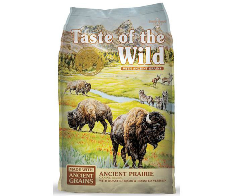 Taste of the Wild Ancient Prairie Canine Recipe with Roasted Bison & Roasted Venison