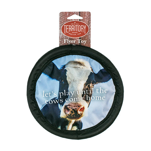 Territory 9in Cow Soft Flyer Disc