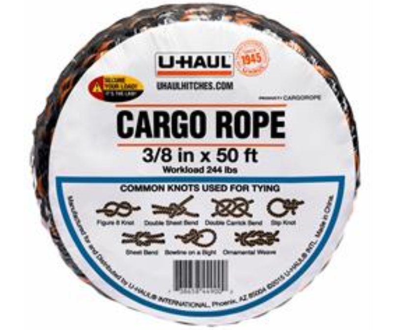 Uhaul Cargo Rope