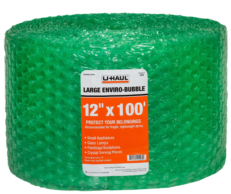 Uhaul Enviro-Bubble Large Bubble 12"x100'
