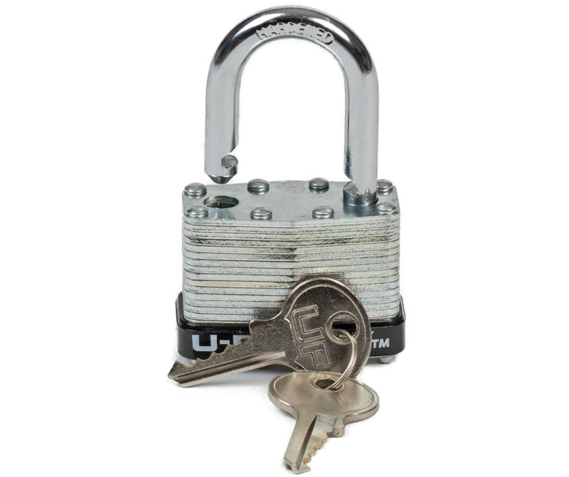 Uhaul U-Fortify® Laminated Steel Padlock