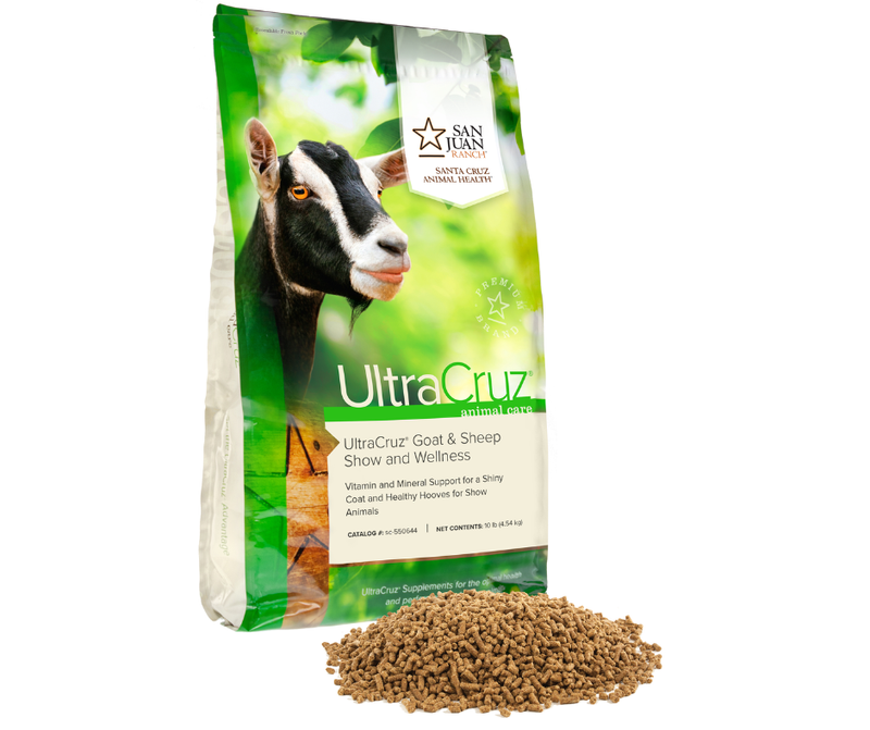 Ultra Cruz Goat & Sheep Show & Wellness Pellet