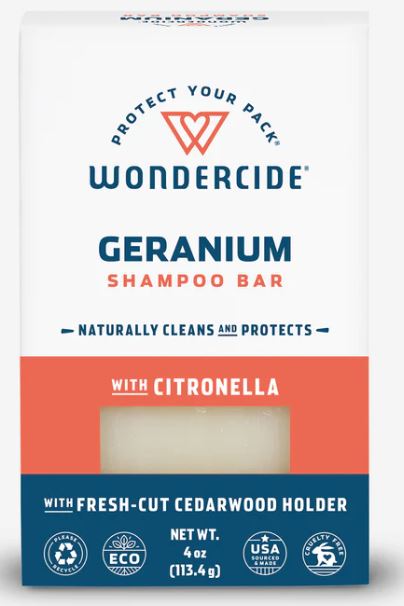 Wondercide Geranium Shampoo Bar 0.5oz
