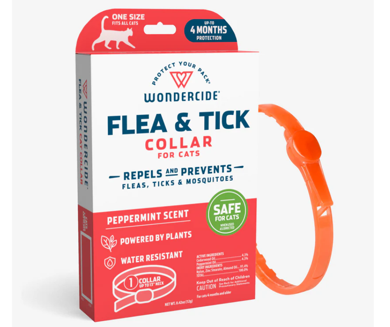 WONDERCIDE CAT COLLAR PEPPERMINT FLEA & TICK
