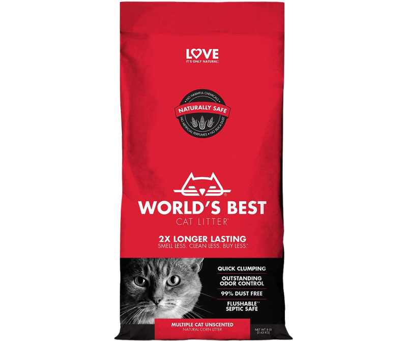 World’s Best Cat Litter Advanced Multiple Cat Unscented