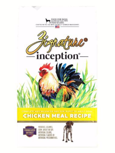 Zignature Inception Chicken Dry Dog Food