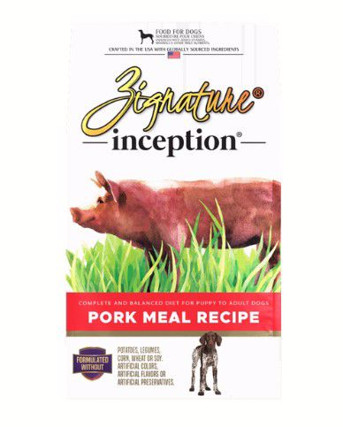 Zignature Inception Pork Dry Dog Food