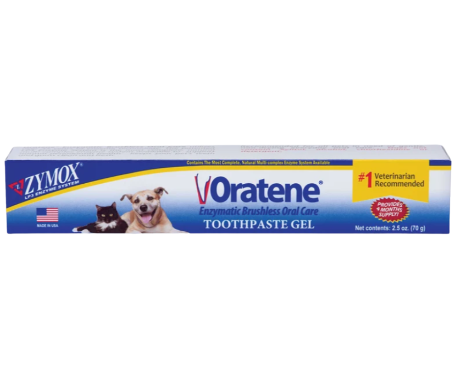 Zymox Oratene Enzymatic Brushless Oral Care Toothpaste Gel — Omni Feed ...