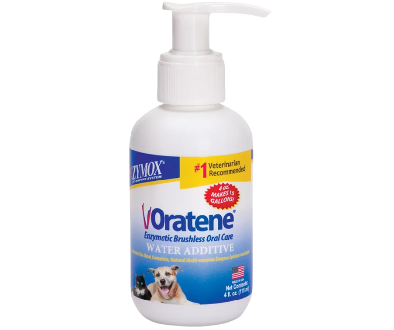 Zymox Oratene Enzymatic Brushless Oral Care Water Additive