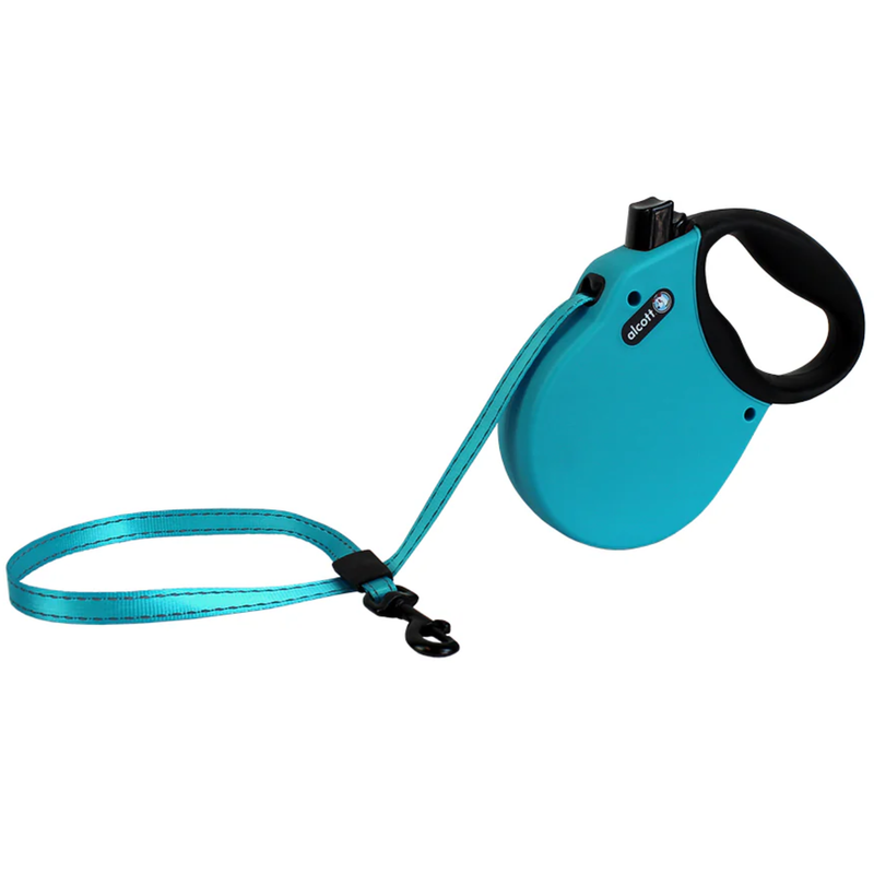 Alcott Adventure 16ft Small Retractable Leash For Dogs Up To 45lbs