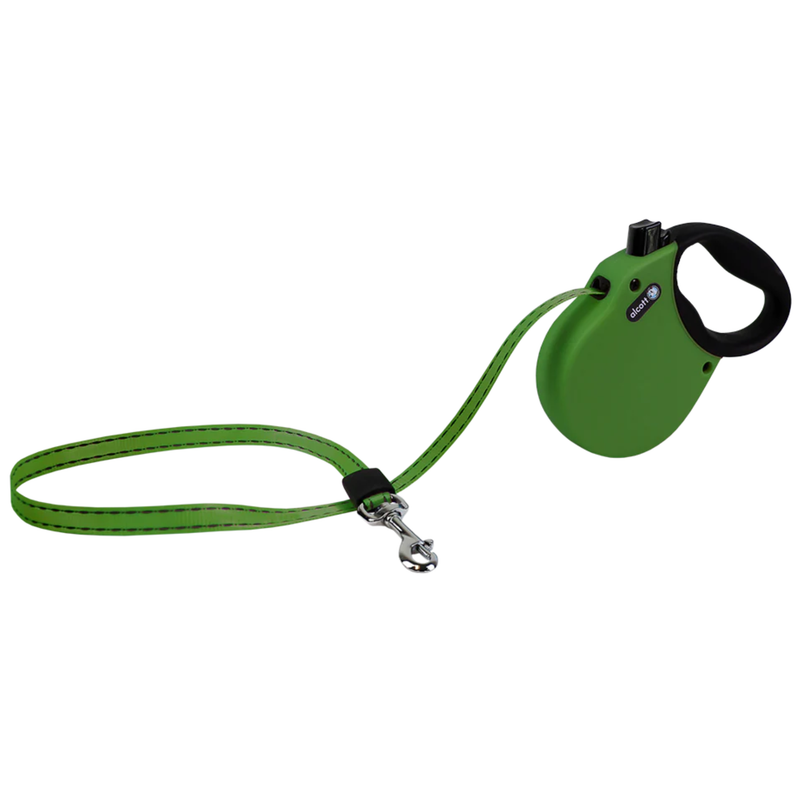 Alcott Adventure 16ft Small Retractable Leash For Dogs Up To 45lbs