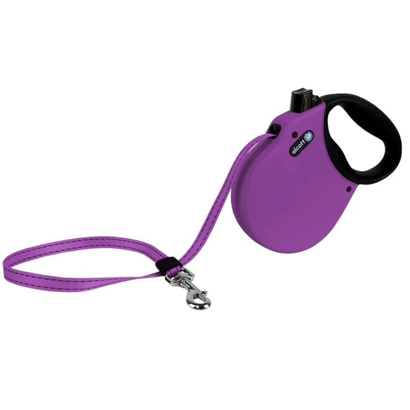 Alcott Adventure 16ft Small Retractable Leash For Dogs Up To 45lbs