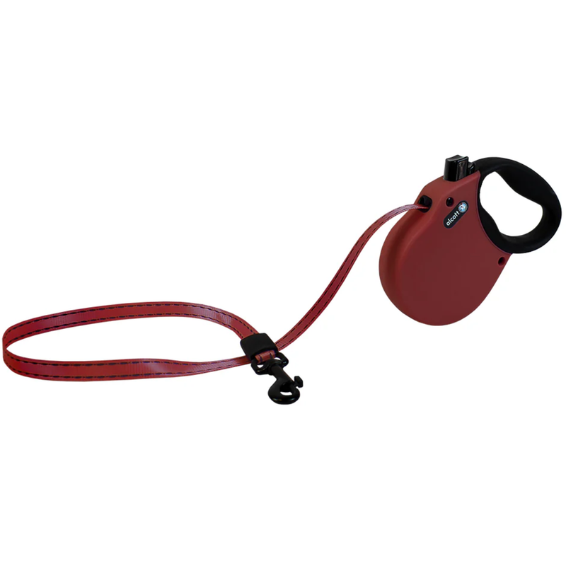Alcott Adventure 16ft Small Retractable Leash For Dogs Up To 45lbs