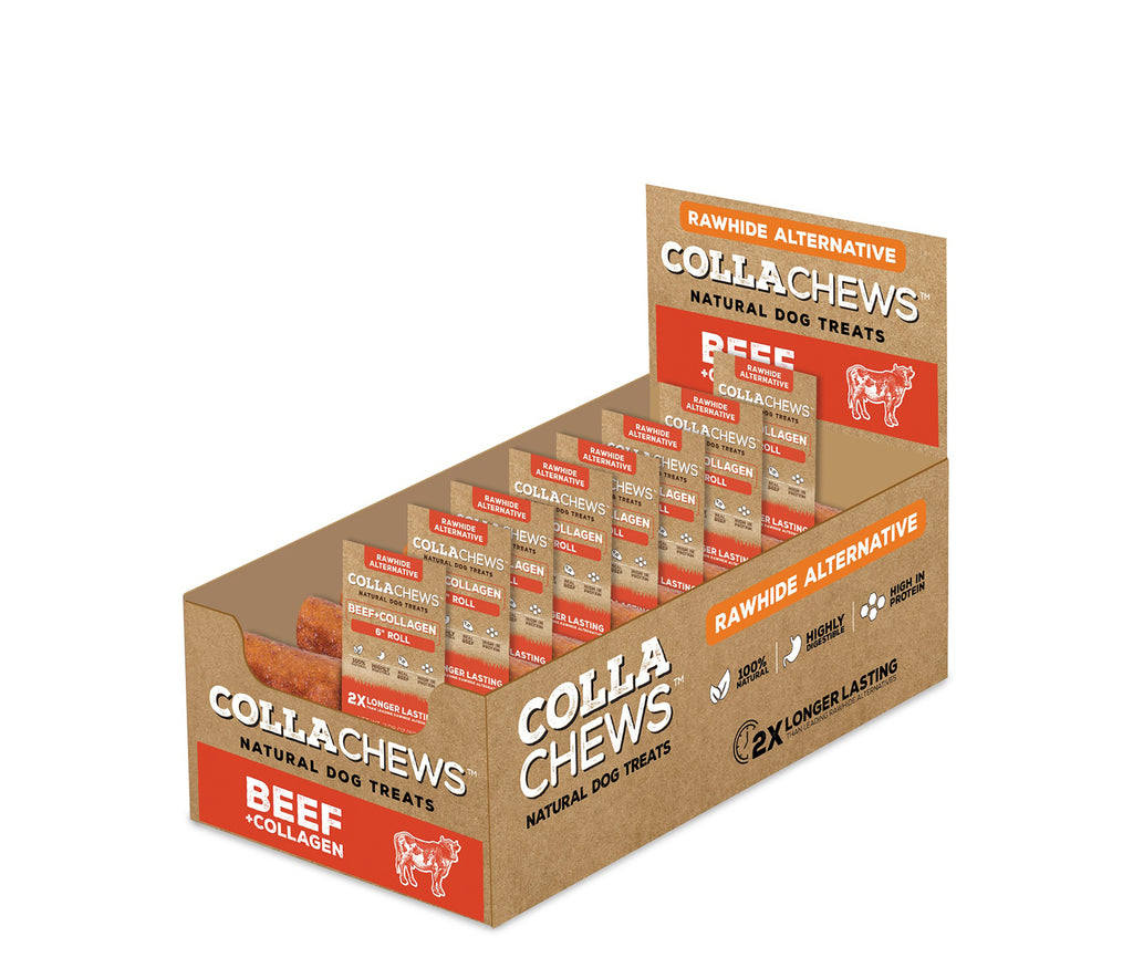 CollaChews Beef + Collagen Dog Treat Stick