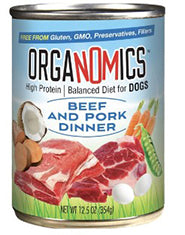 Evangers Organomics Beef Pork Dinner For Dogs