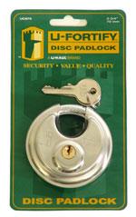 U-Fortify® Heavy Duty Disc Padlock 2-3/4”