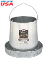 Miller Little Giant Galvanized Poultry Hanging Feeder 12lbs