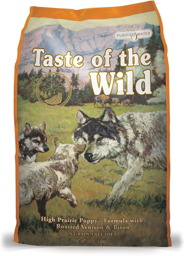 Taste Of The Wild High Prairie Roasted Bison and Venison Puppy Dry Food 28lbs