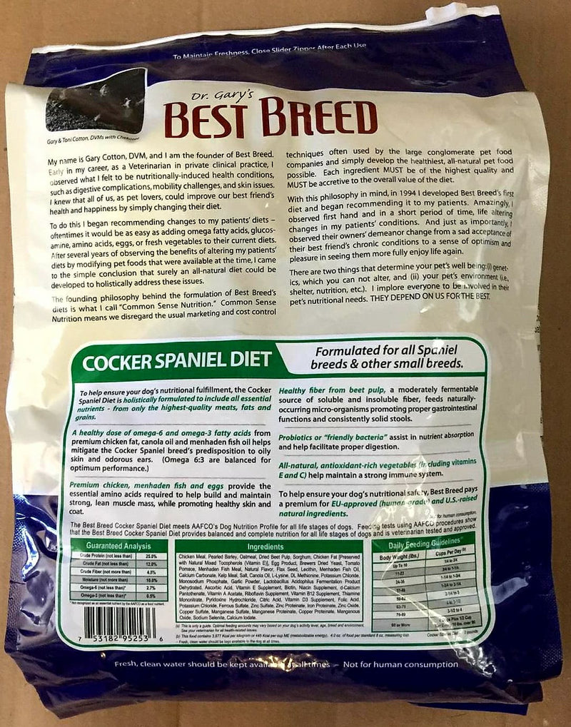 Dr. Gary's Cocker Spaniel- Omni Feed and Supply