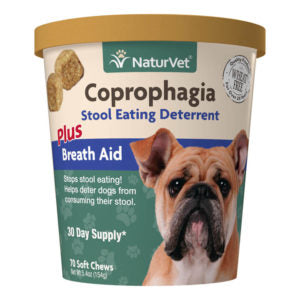 NaturVet Coprophagia Soft Chews For Dogs