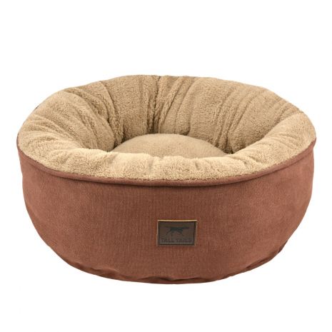 Tall Tails Donut Bed 18"x18"x7" Small Brown