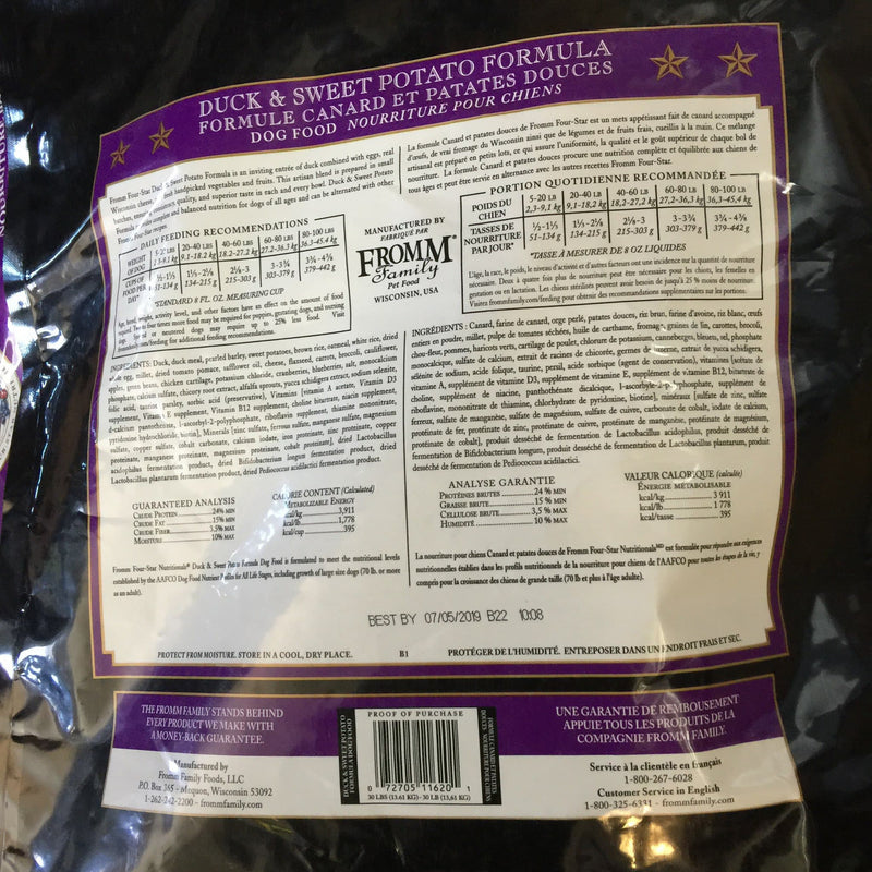 Fromm Family Four Star Duck A La Veg