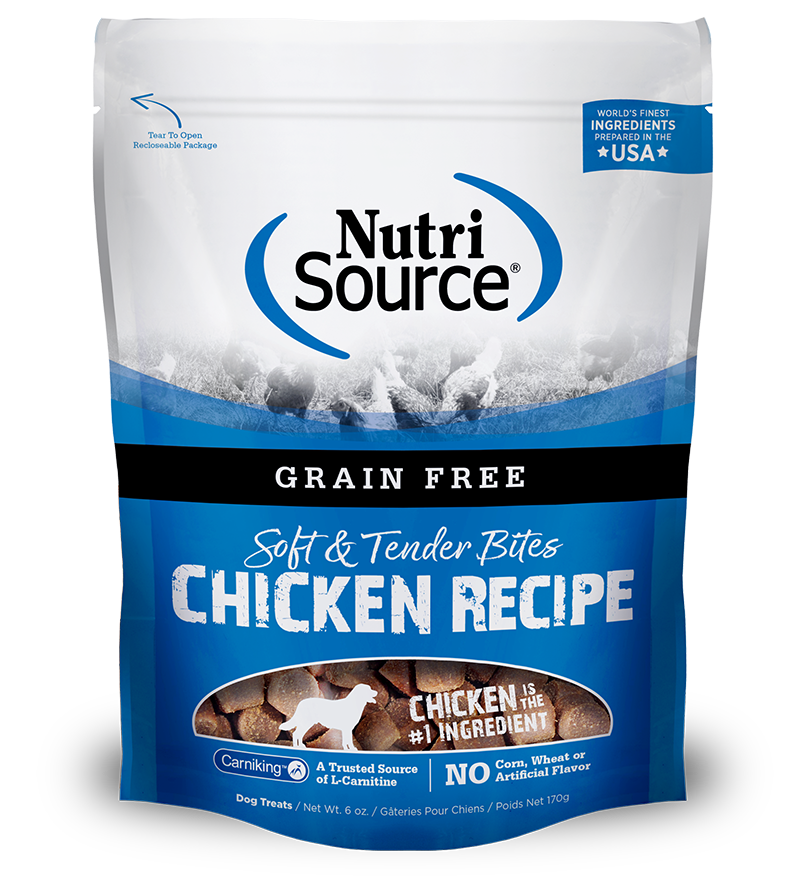 Nutrisource Chicken Bites Treats 6oz