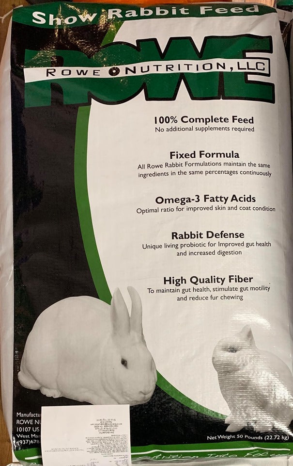 Rowe Nutrition LLC – Tagged "Species_Rabbit" – Omni Feed and Supply