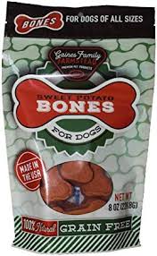 Gaines Family Sweet Potato Bones Treat 8 oz.