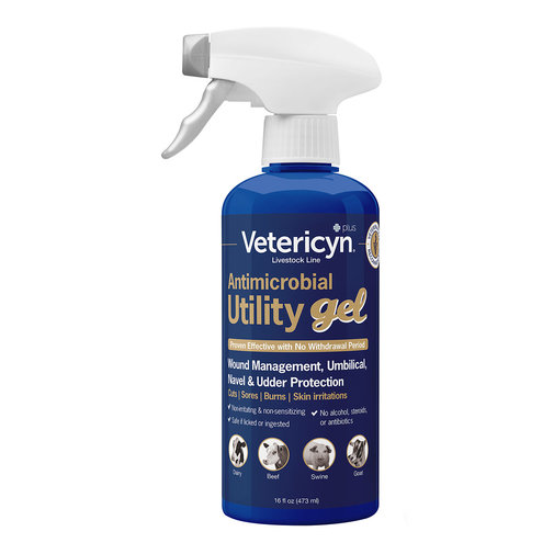 Vetericyn Antimicrobial Utility Gel 16fl oz