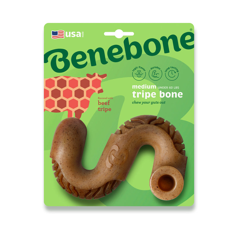 Benebone Tripe Dog Chew Toy