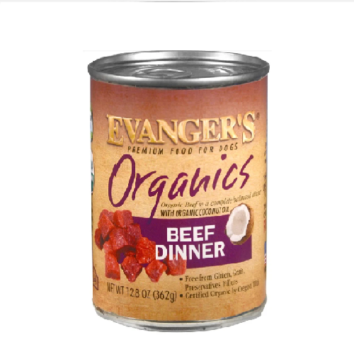 Evanger's Organic Beef Dinner 12.8oz cans