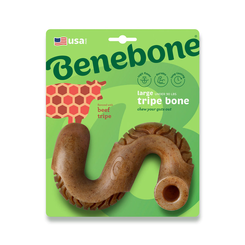 Benebone Tripe Dog Chew Toy