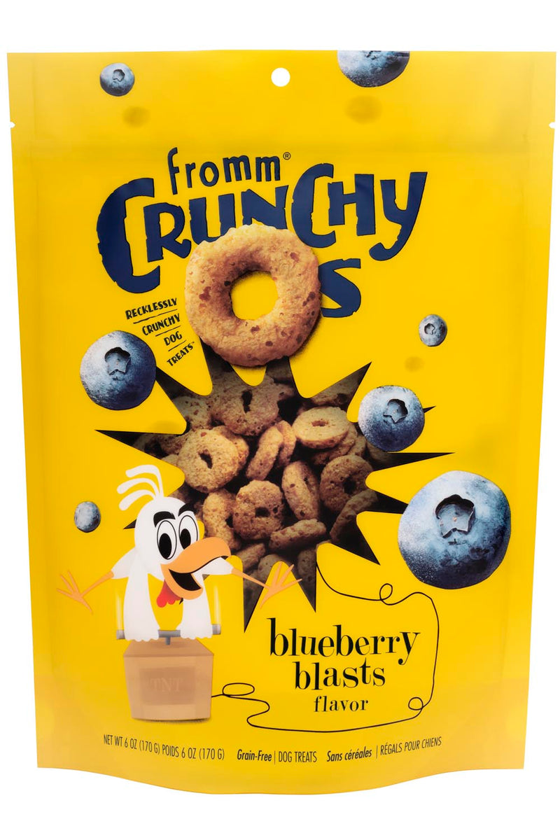 Fromm Four Star Crunchy O's Blueberry Blasts Dog Treats