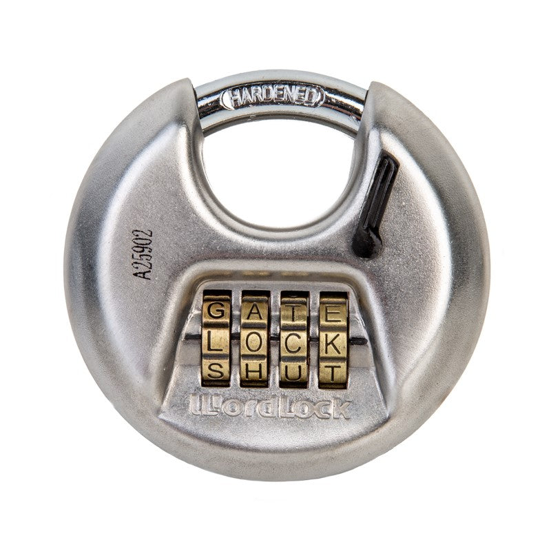 WordLock® Discus Lock - 3.15” Diameter