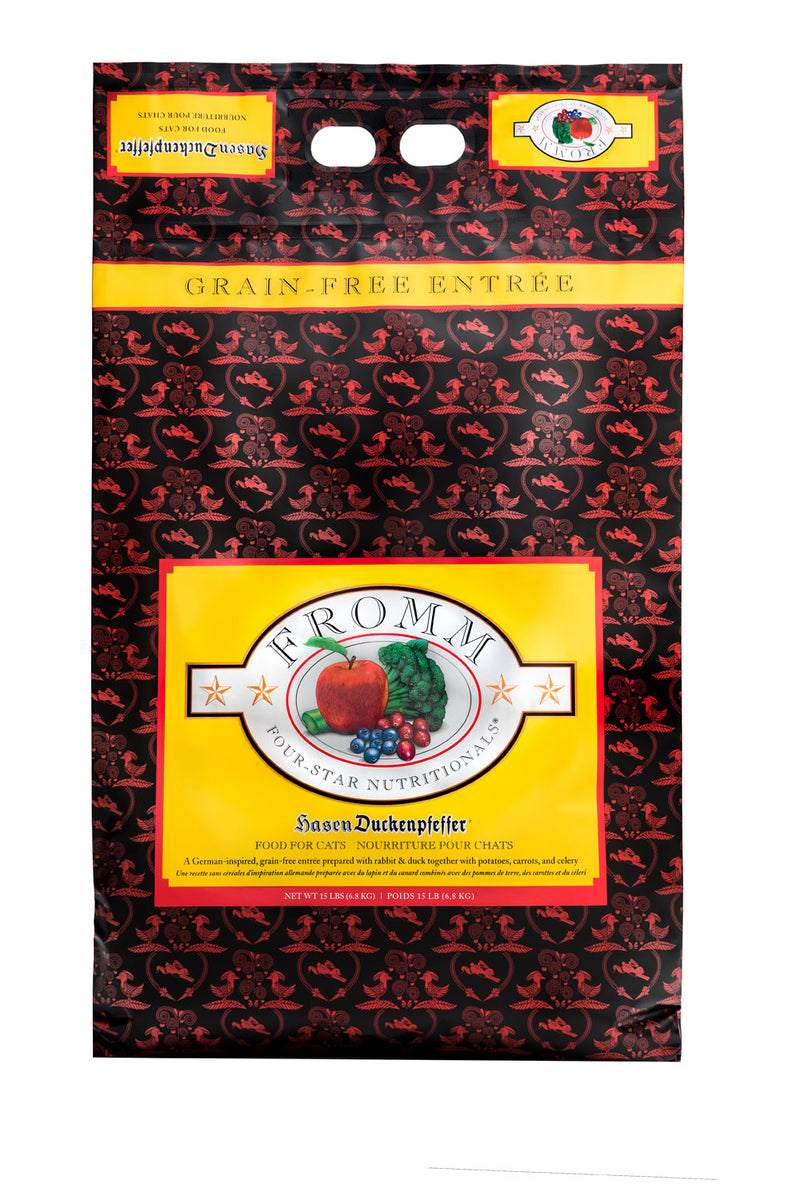 Fromm Family Four Star Hasen Duckenpfeffer Recipe Cat Food