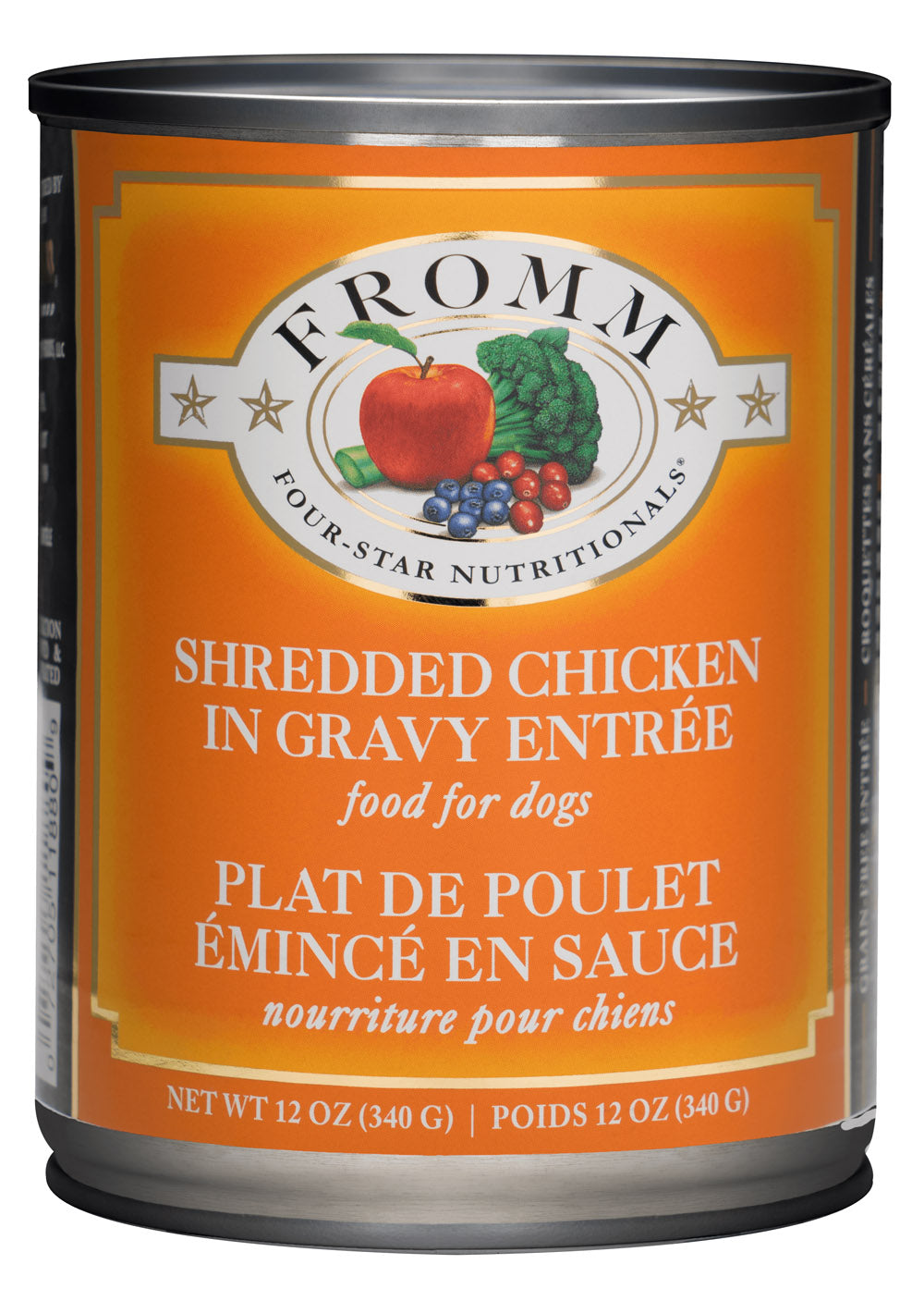 Fromm Family Four Star Shredded Chicken Entree Canned Dog Food