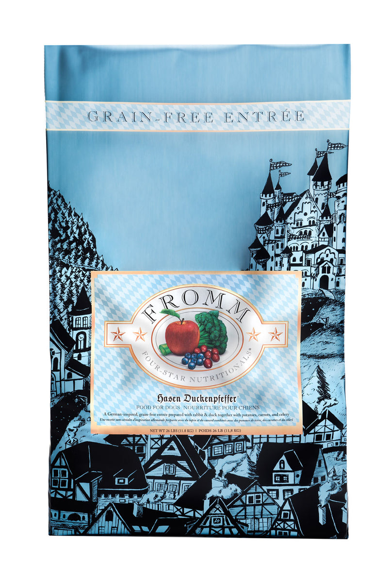 Fromm Family Four Star Hasen Duckenpfeffer Grain Free Dog Food