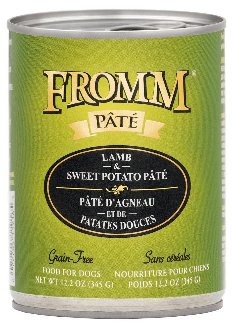 Fromm Family Gold Lamb & Sweet Potato Pate Canned Dog Food