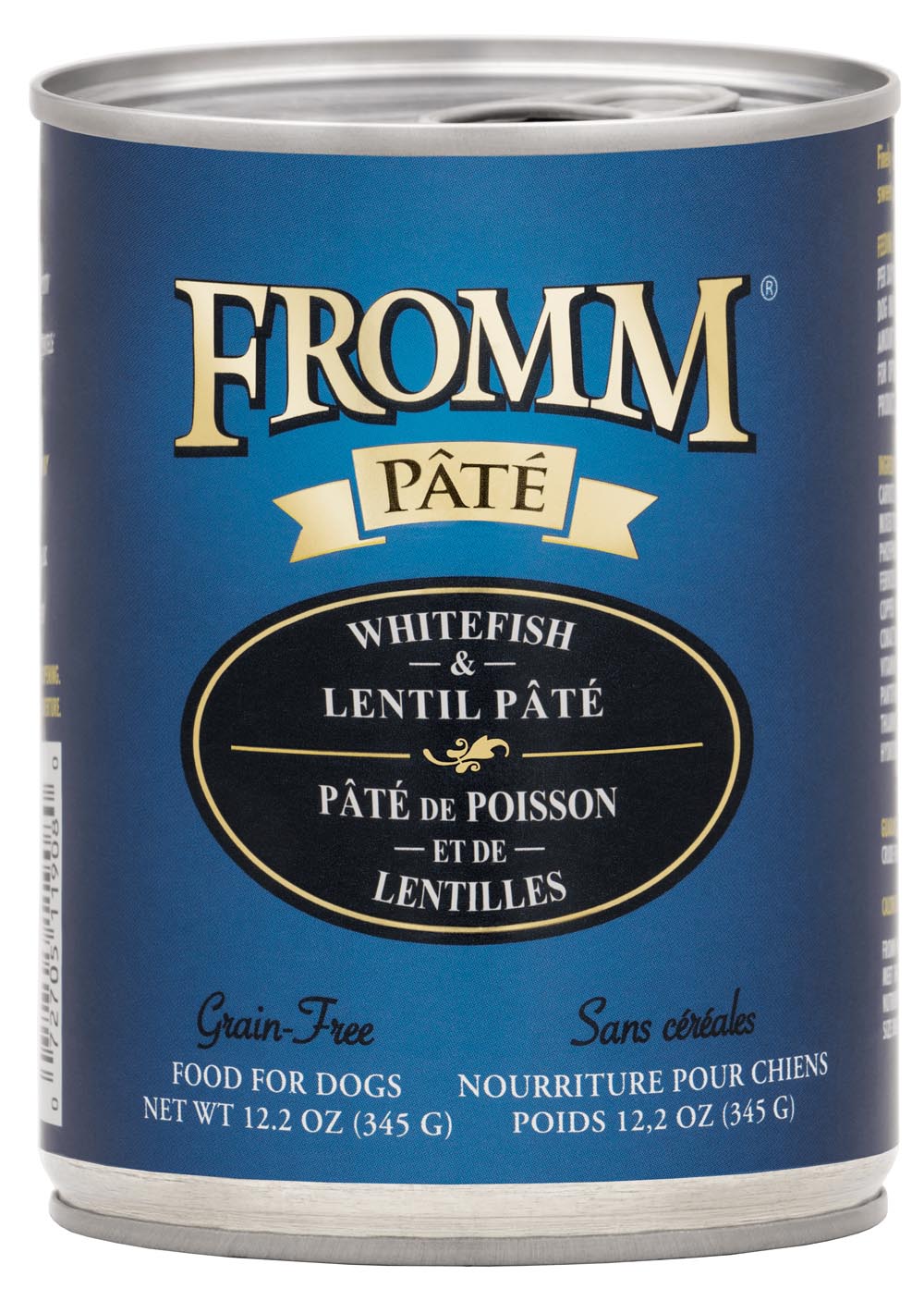 Fromm Gold Whitefish and Lentil Pate Canned Dog Food