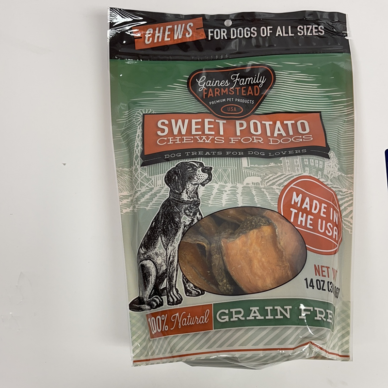 Gaines Family Dog Sweet Potato Chews
