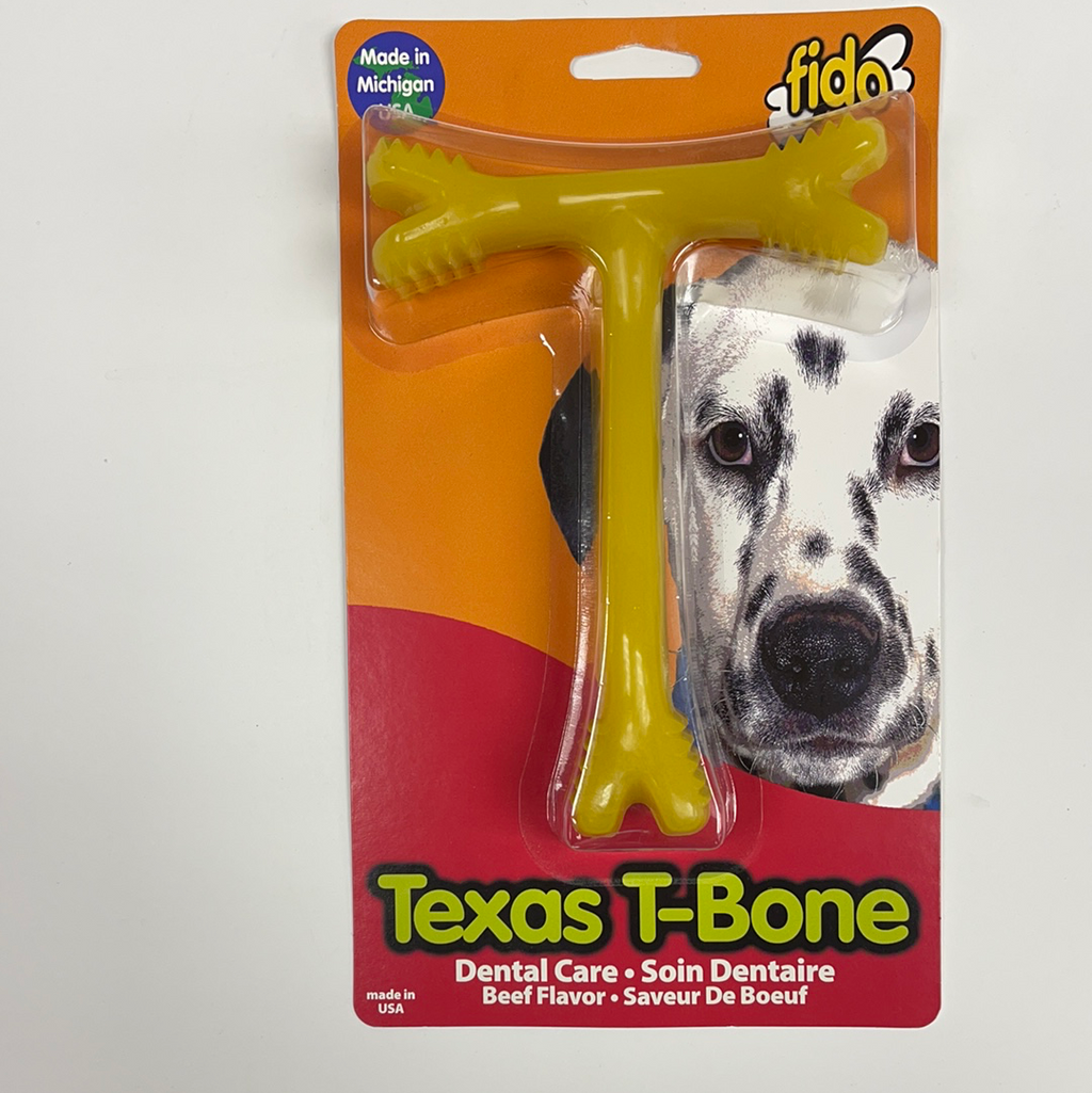 Fido Texas T-Bone Beef Flavor Dog Toy