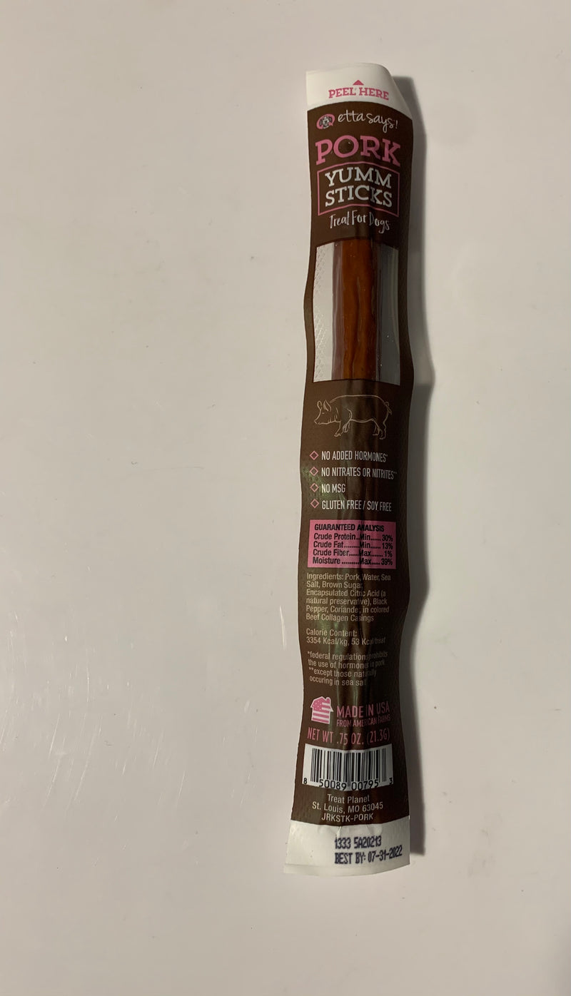 Etta Says! Pork Yumm Stick .75oz