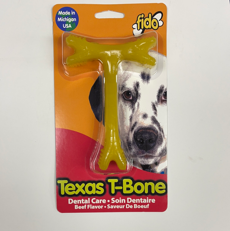 Fido Texas T-Bone Beef Flavor Dog Toy