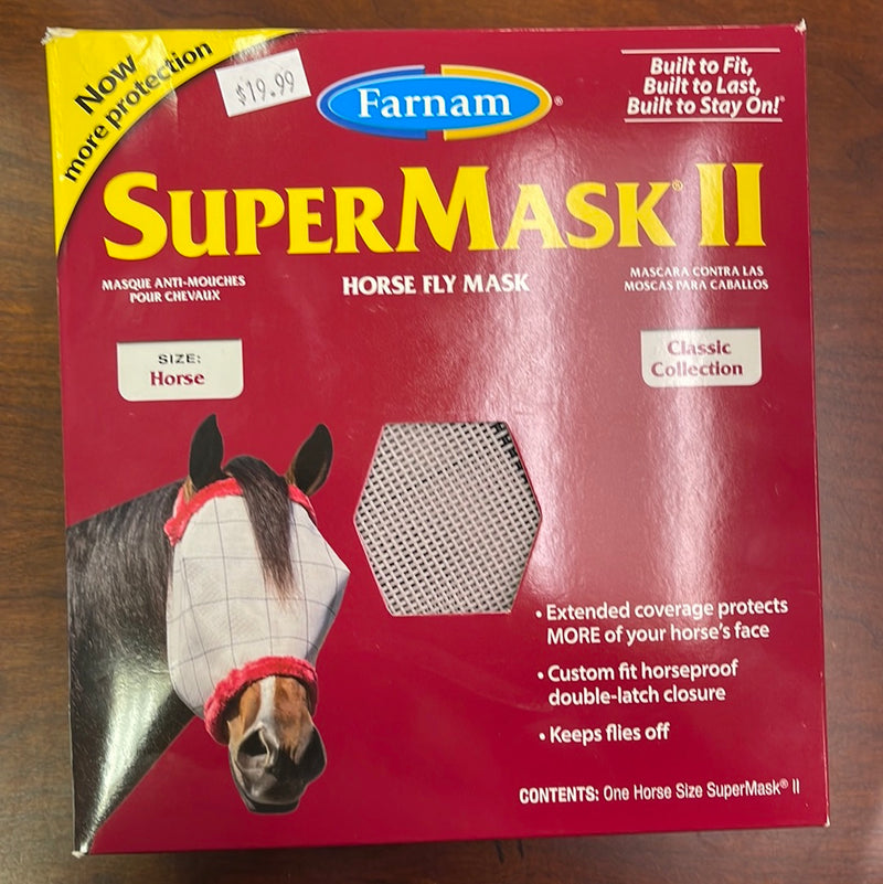 Super Mask III Horse Fly Mask without Ears